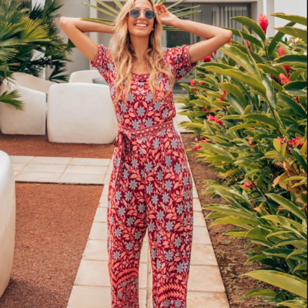 Arnhem jumpsuit Marigold In Rhubarb size 10